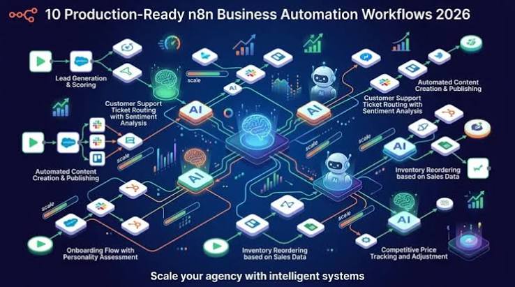 How Businesses Are Automating Workflows With n8n and AI in 2026